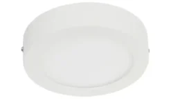 LED-Deckenleuchte, rund, weiß matt