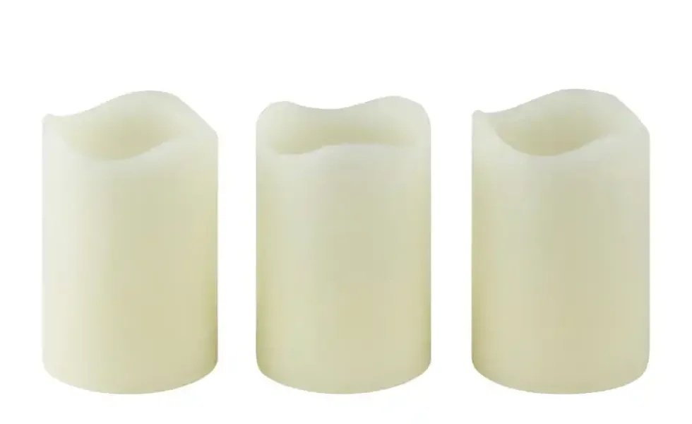 LED-Kerzen, 3er-Set