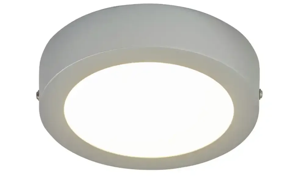 LED-Paneel, chrom matt, rund ´klein´