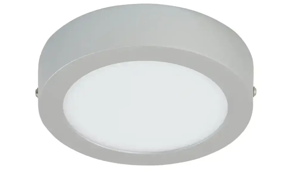 LED-Paneel, chrom matt, rund ´klein´