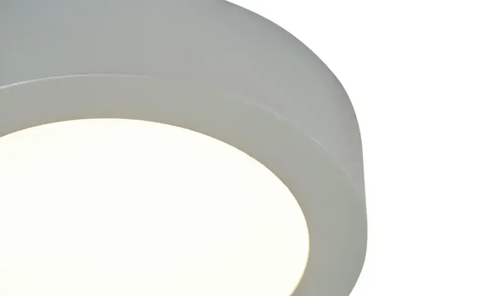 LED-Paneel, chrom matt, rund ´klein´