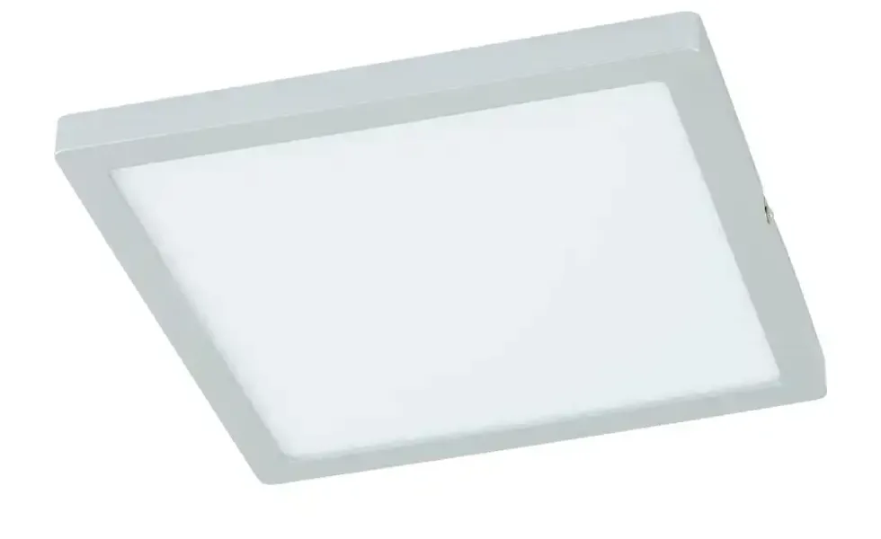 LED-Panel chrom-matt eckig ´groß´