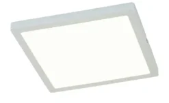 LED-Panel chrom-matt eckig ´groß´