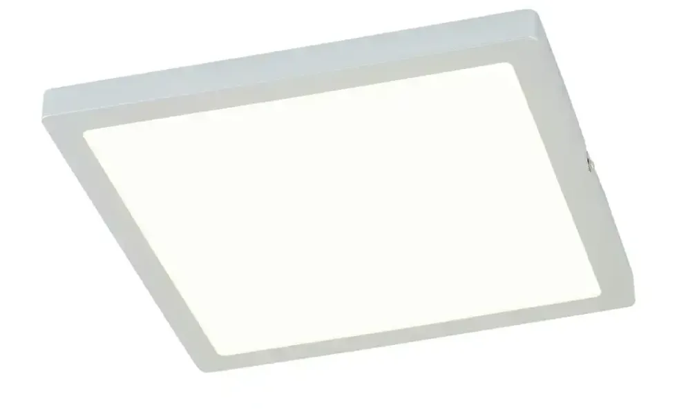 LED-Panel chrom-matt eckig ´groß´