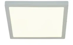LED-Panel chrom-matt eckig ´groß´