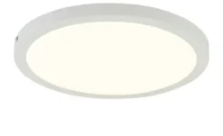 LED-Panel weiß matt rund `groß`