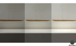 LED-Pendelleuchte, 1-flammig, Asteiche