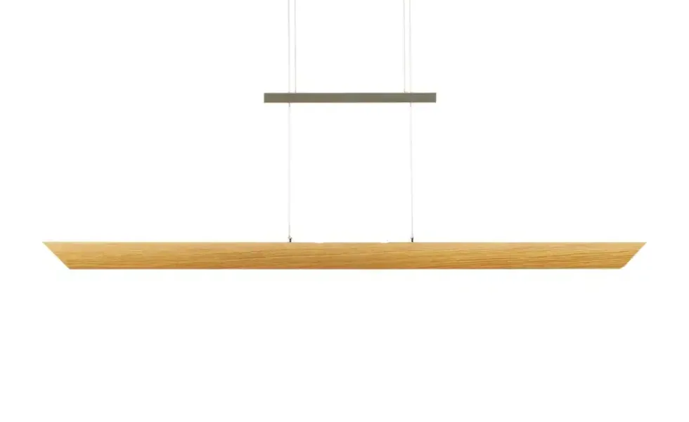 LED-Pendelleuchte, 1-flammig, Eiche natur