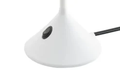 LED-Schreibtischleuchte, mit Flexarm weiß