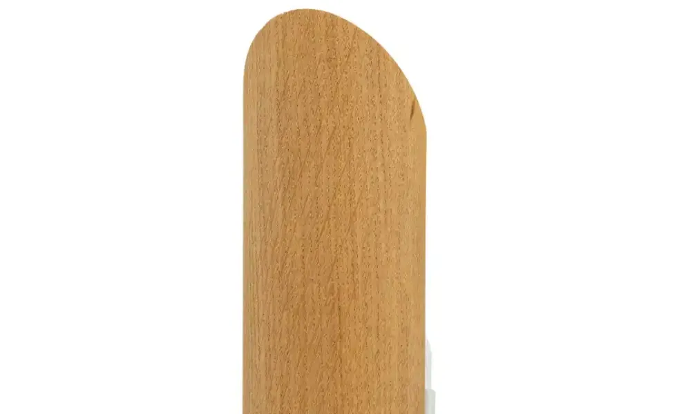 LED-Wandleuchte, 2-flammig, Eiche natur
