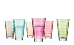 LEONARDO 6er-Gläserset 6er Set Optic