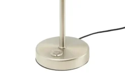 levelone LED-Tischleuchte, 1-flammig, Nickel-matt