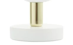 levelone Tischleuchte, 1-flammig, messing-antik