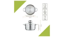 levelone Fleischtopf 16cm Basic