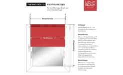 Lichtblick Thermo-Rollo Klemmfix
