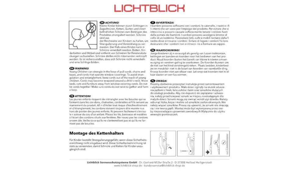 Lichtblick Thermo-Rollo Klemmfix