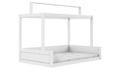 Lifetime Bett mit Stoffdach 120cm Montessori