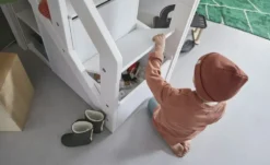 Lifetime Halbhohes Bett mit Treppe