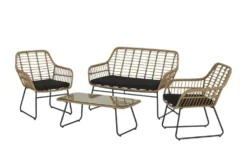Lounge-Set 4-teilig Sardinien