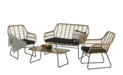 Lounge-Set 4-teilig Sardinien