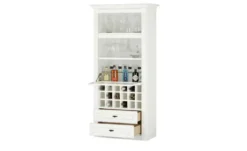 maison bleue Barschrank mit Weinregal Petit Chalet