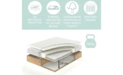 maison de rêve Boxspringbett mit Stauraum Ukiyo
