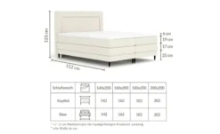 maison de rêve Boxspringbett Madame