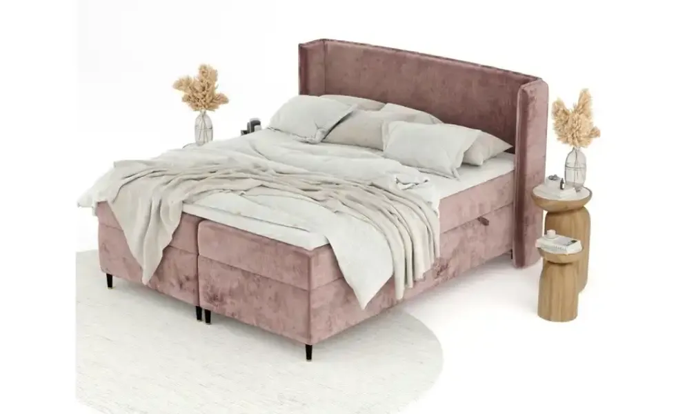 maison de rêve Boxspringbett mit Stauraum Segni