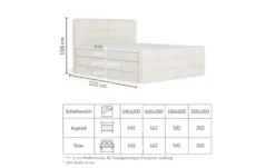maison de rêve Boxspringbett mit Stauraum