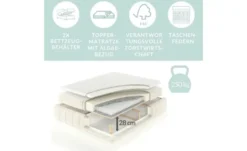maison de rêve Boxspringbett mit Stauraum Moretti