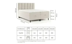 maison de rêve Boxspringbett mit Stauraum Attik