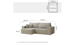 maison de rêve Ecksofa Zaya