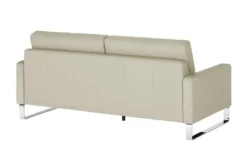 Max Schelling Ledersofa mit Kufengestell Maximum