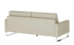 Max Schelling Ledersofa mit Kufengestell Maximum