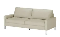 Max Schelling Ledersofa mit Winkelfüßen Maximum