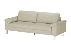 Max Schelling Ledersofa mit Winkelfüßen Maximum