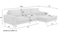 Max Winzer Ecksofa Florian