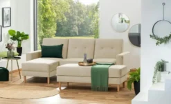 Max Winzer Ecksofa mit Hocker Just Cool