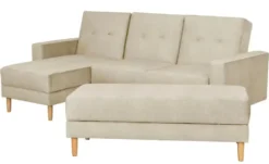 Max Winzer Ecksofa mit Hocker Just Cool