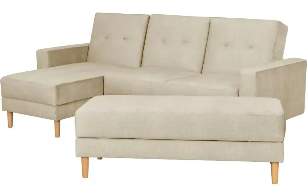 Max Winzer Ecksofa mit Hocker Just Cool