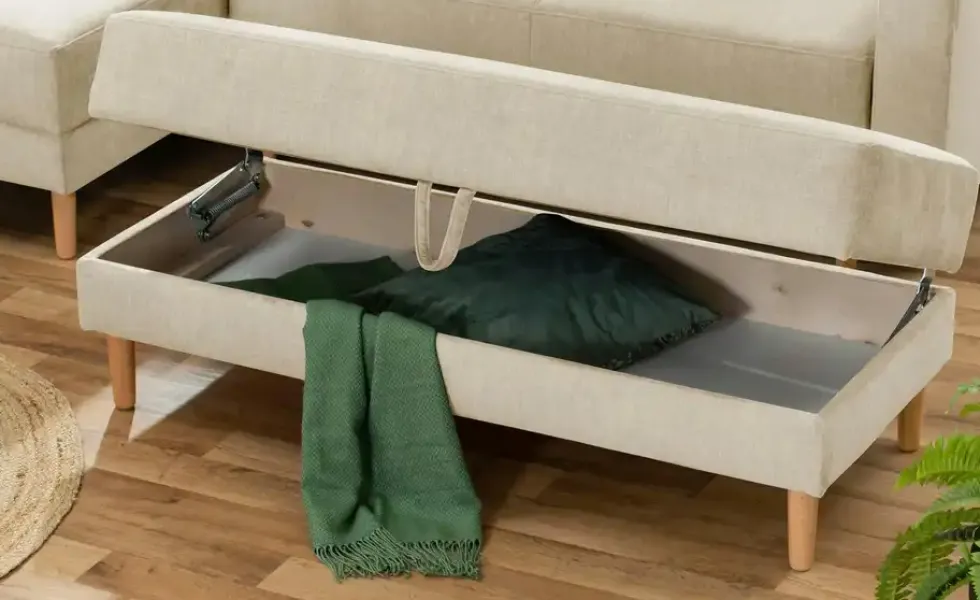Max Winzer Ecksofa mit Hocker Just Cool