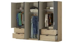 meinSchrank Drehtürenschrank Tracy