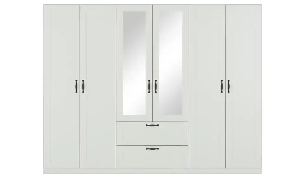 meinSchrank Drehtürenschrank Landhaus- Look Gracy