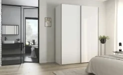 meinSchrank Schwebetürenschrank inklusive Zubehör Regina