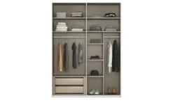 meinSchrank Schwebetürenschrank inklusive Zubehör Regina
