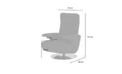 meinSofa Drehsessel Franzi-S