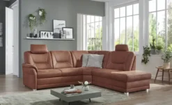meinSofa Ecksofa aus Mikrofaser Edda