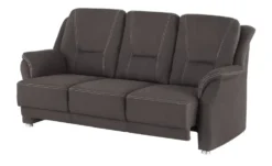 meinSofa Sofa 3-sitzig aus Mikrofaser Wilma