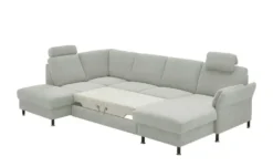 meinSofa Wohnlandschaft aus Flachgewebe Veit