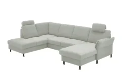 meinSofa Wohnlandschaft aus Flachgewebe Veit